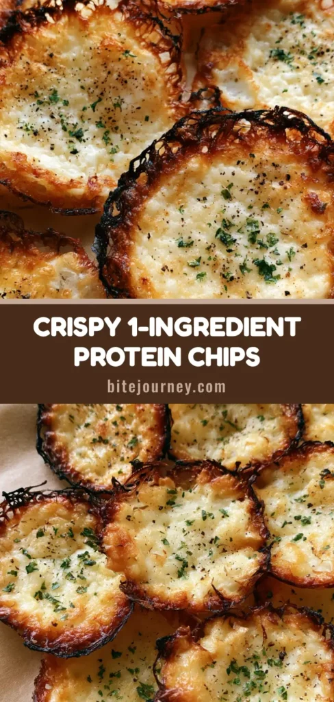 Close-up of lacy Cottage Cheese Chips with charred edges and oregano on parchment paper.